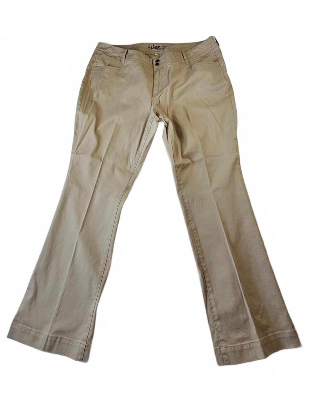 Bebop  Women's Casual Beige Pants Size 22